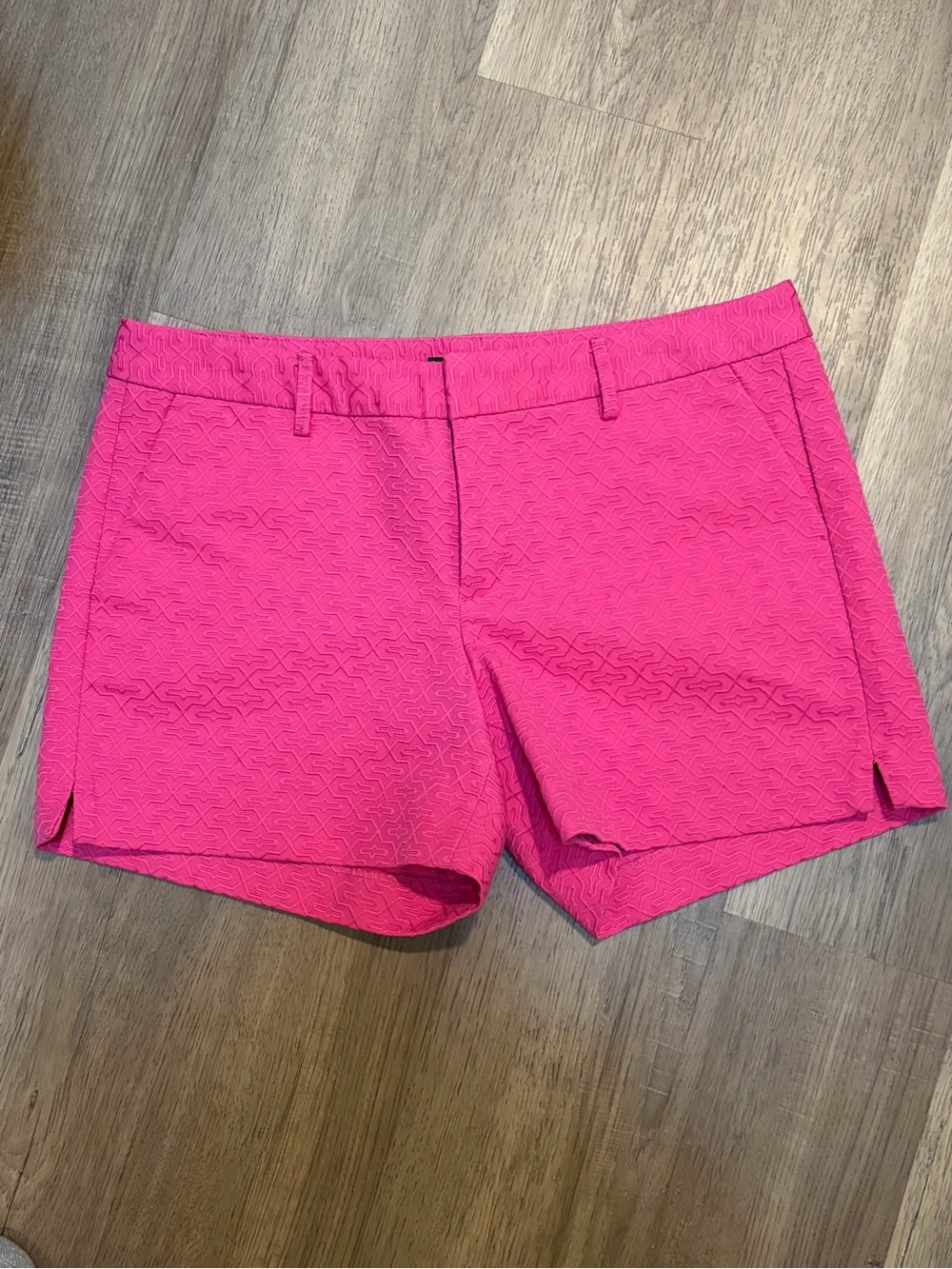 Banana Republic Pink Textured Shorts Size 8